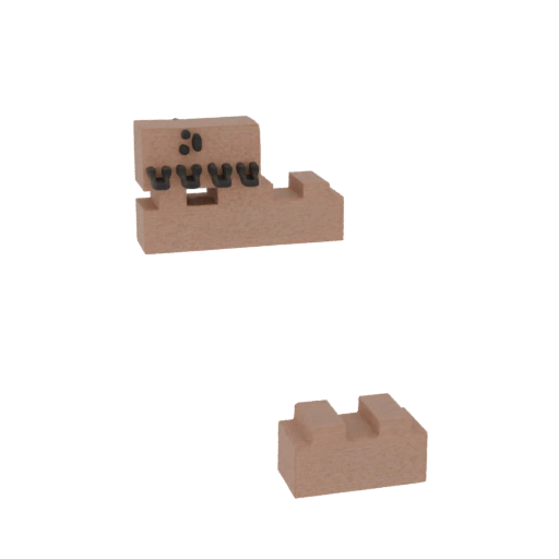 Wooden Toy Dog Puzzle