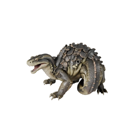 Modelo 3D de Pitão Reticulado para Blender - Asset PBR com Texturas