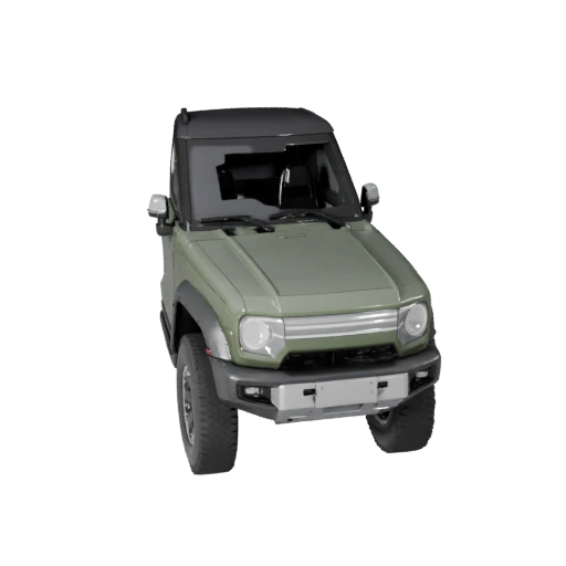 Modello 3D Hover Suv per Blender & Giochi - Asset PBR