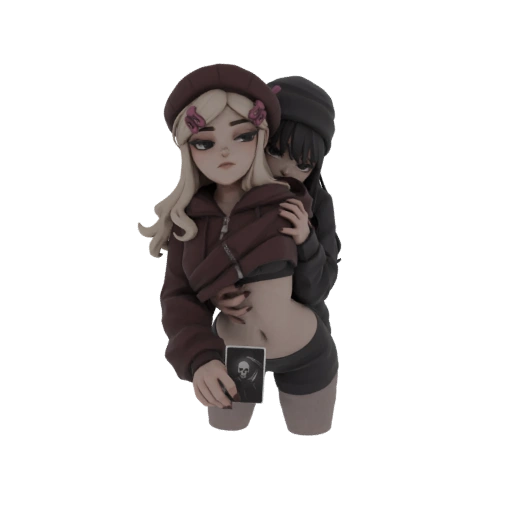 Gothic Embrace 3D Model
