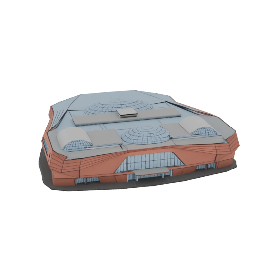 Modern Shopping Mall 3D Model