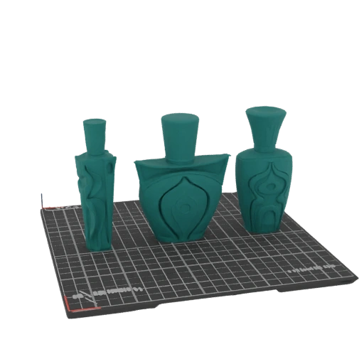 Artistic Perfume Bottles Set