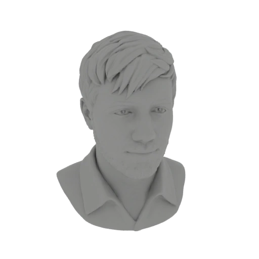 Male Bust 3D Model