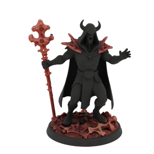 مصغر Lich Necromancer خيالي STL