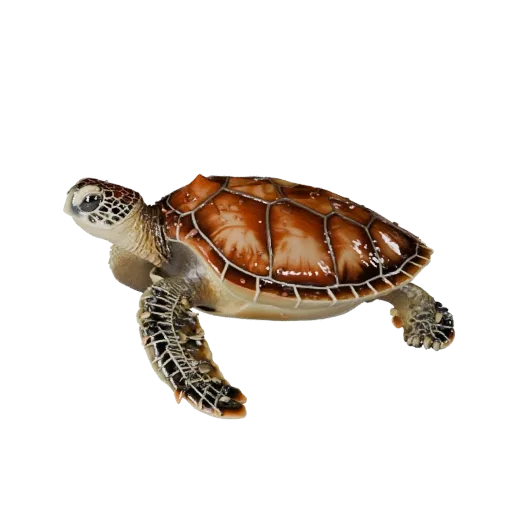 Low Poly Sea Turtle 3D Model - Unity Game Asset with FBX | PBR
