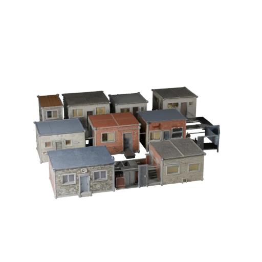 Kit de Casa Modular 3D para Unreal - Activo en Tiempo Real