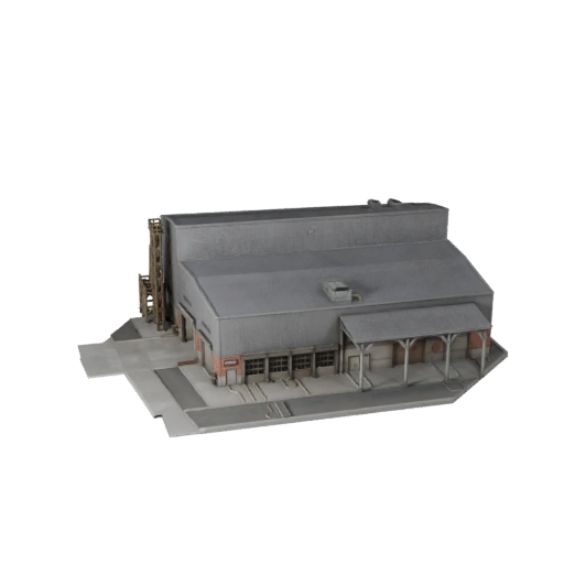 Mulino in Acciaio Stampabile Modello 3D STL - Asset in Scala per Mockup in Scala