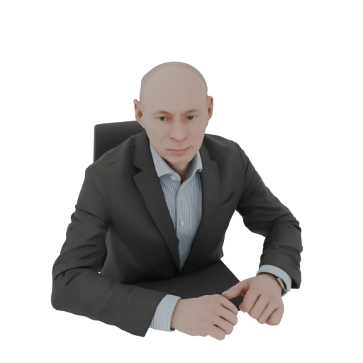 Bald Man in Suit