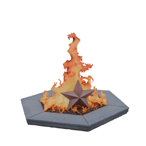 Bonfire Star Diorama