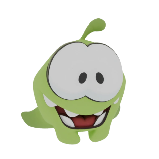 Om Nom 3D Model