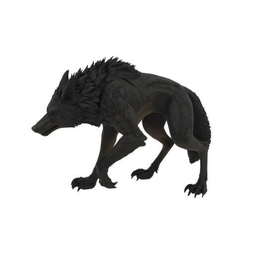 Miniature Loup-Garou Ennemi Fantasy STL - Essaim