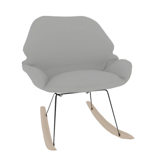 Modern Rocking Chair 3D Model