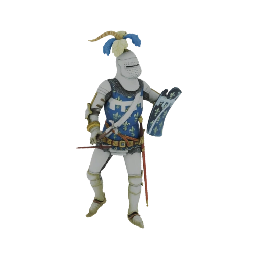 French Knight with Fleur-de-lis Armor