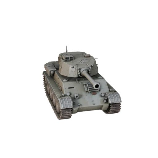 Modelo 3D de Tanque de Batalha Pronto para Jogo para Jogos em Tempo Real - PBR