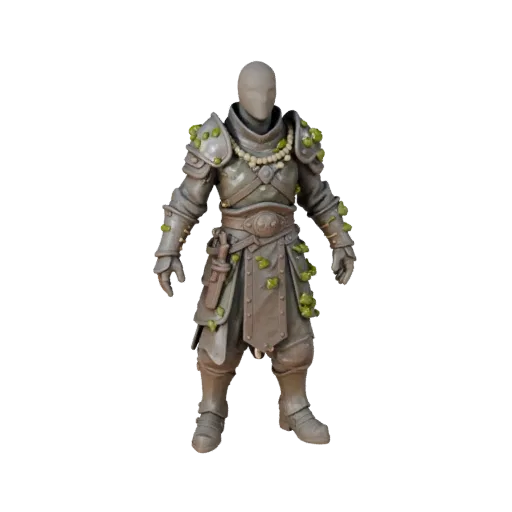 Fantasy Assault Warrior Character Model - Rigged
