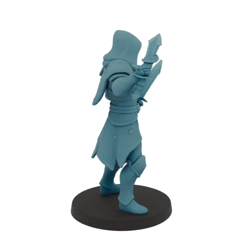 Fantasy Rogue Miniature STL - Ambush