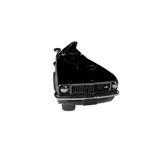 High Poly Vintage Muscle Car 3D Model for Studio Renders