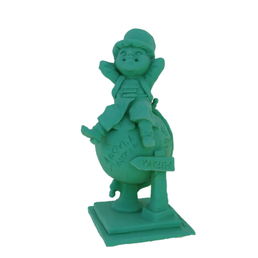 Whimsical Traveler Figurine