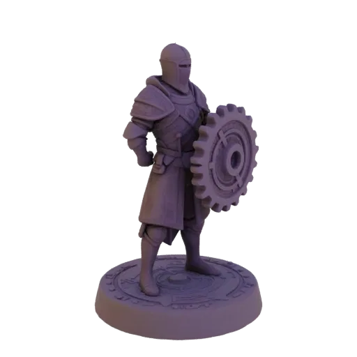 Medieval Bard Miniature STL