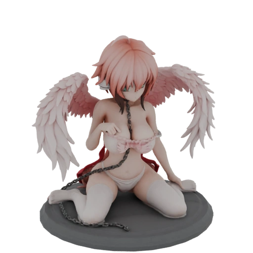 Angel Figure with Chains