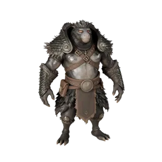 Fantasy Arcane NPC Merchant Character Model - Rigged