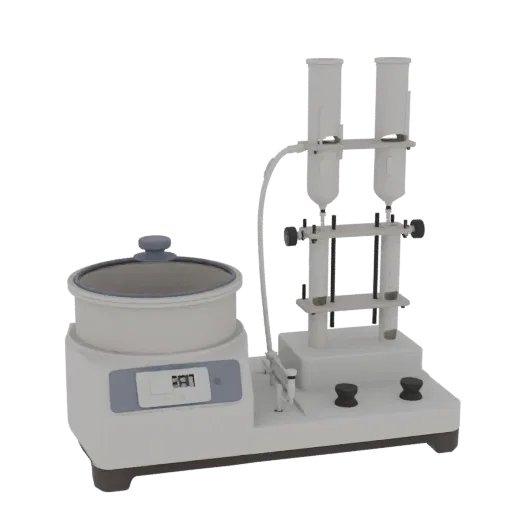 Research Centrifuge Printable 3D model, isometric STL render, showing glass, recognizable lab forms.