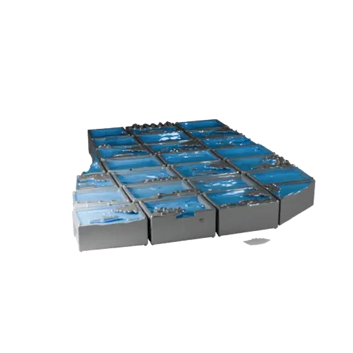 Coastal Tide Pool Set Modular 3D model, isometric modular kit view, showing wet stone, water edges.