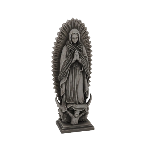 Virgin Mary with Bullet Belt Statue