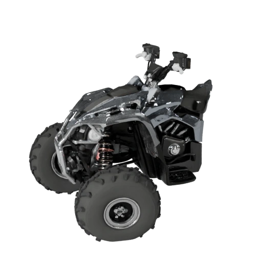 Modelo 3D de Quad ATV de Alto Poligonaje para Renderizados de Estudio