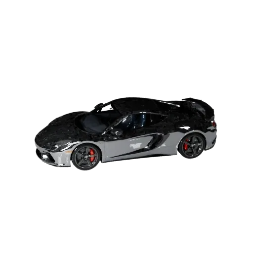 Sports Car 3D Model for Unity - Low Poly Game Asset