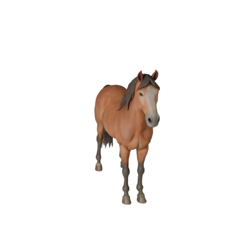 Modello 3D Cavallo per Blender - Asset PBR con Texture | Royalty-Free