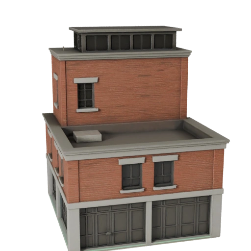 Modelo 3D de Casa Prefabricada para Unreal - Activo en Tiempo Real para Escenas UE