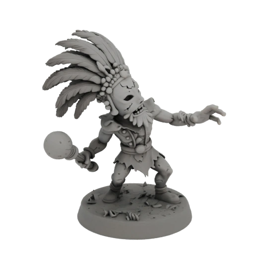 Zombie Carnival King Miniature