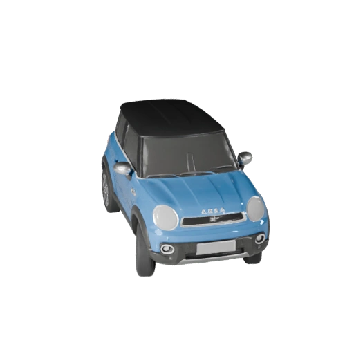 Kompakter SUV 3D-Modell für Blender - Renderbereites Asset (Legacy)