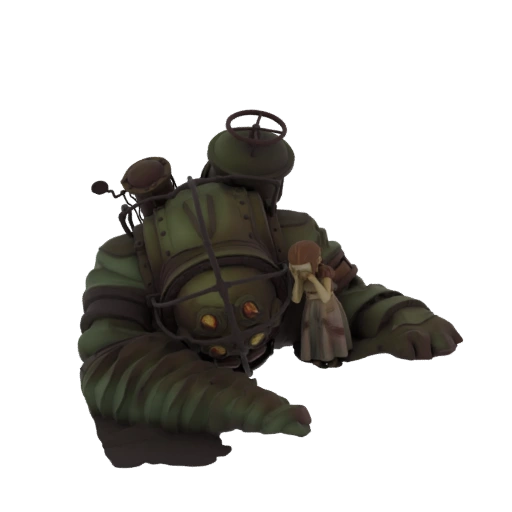 Big Daddy and Little Sister Diorama