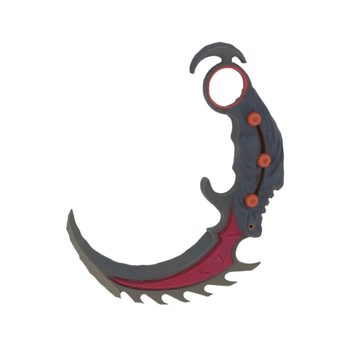Fantasy Karambit Knife 3D Model