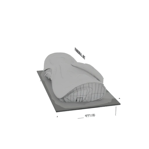 Futuristic Sneaker 3D Model