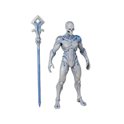 Fantasy Arcane Mage Character Model - Rigged