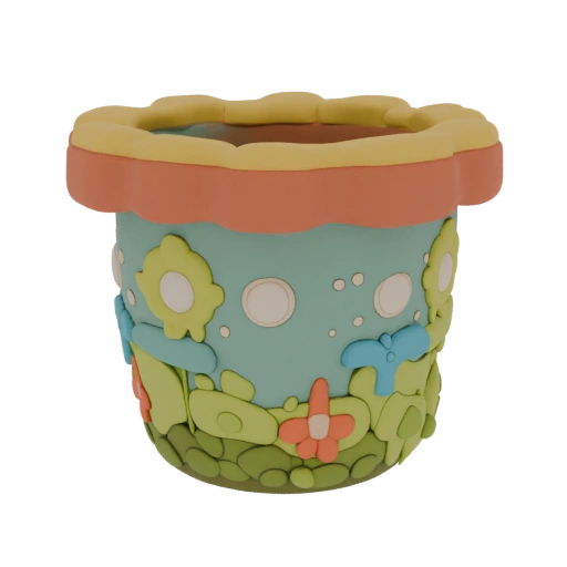 Pot "Spring Garden"