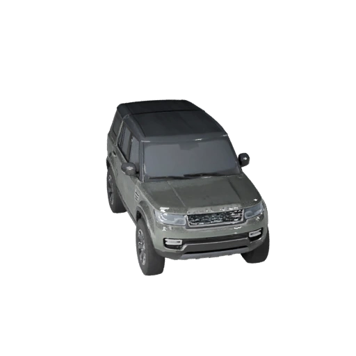 Todoterreno inspirado en Land Rover todoterreno 3D para Blender -