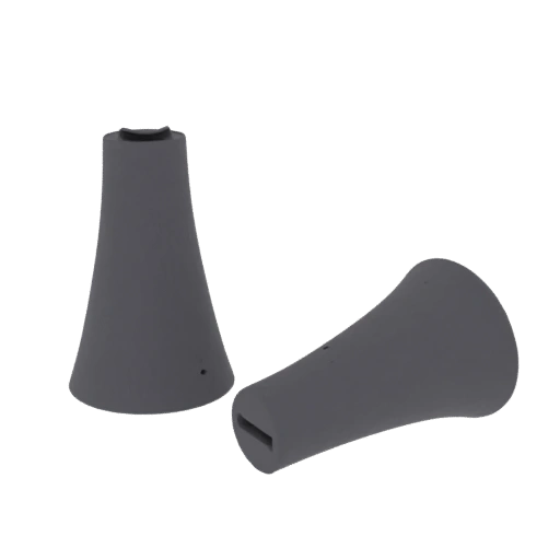 Dark Gray Silicone Earbud Tips Set