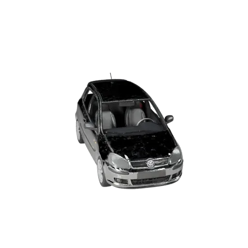 Hatchback 3D Model for Unity - Low Poly Game Asset