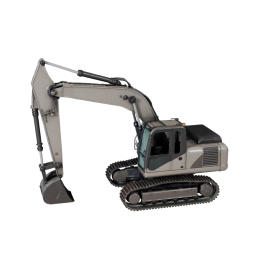 Bagger 3D-Modell für Blender - Renderbereites Asset