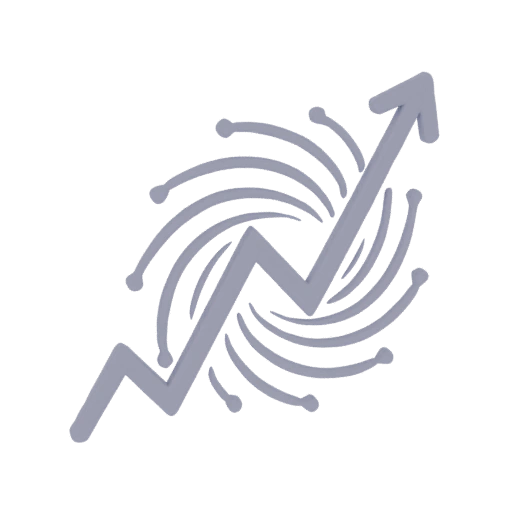 Growth Arrow Vortex 3D Model