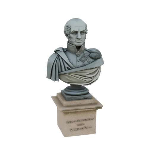 Bust of Prince Barclay de Tolly, Tartu