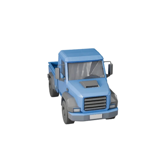 Camioneta de Alto Poligonaje Modelo 3D para Renders de Estudio (Legacy)