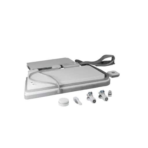 Minimal Notebook Modular 3D model, isometric modular kit view, showing plastic, desk-scale silhouettes.