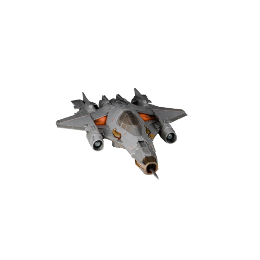 Modello 3D Starfighter per Blender - Asset PBR Pronto per il Rendering