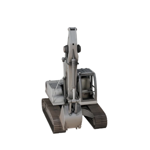 Modèle 3D de Mini-pelle pour Unreal Engine - Prêt pour le jeu