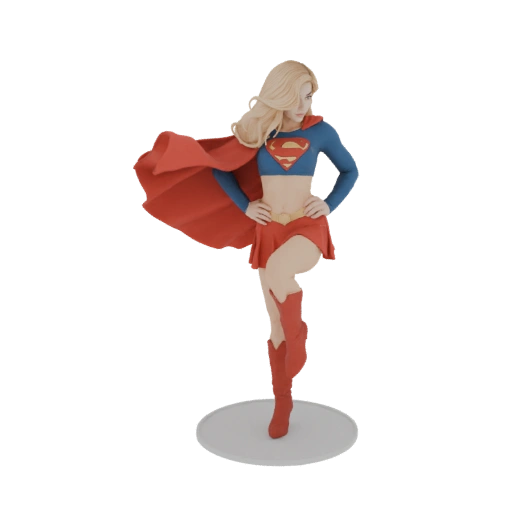 Supergirl 3D Model